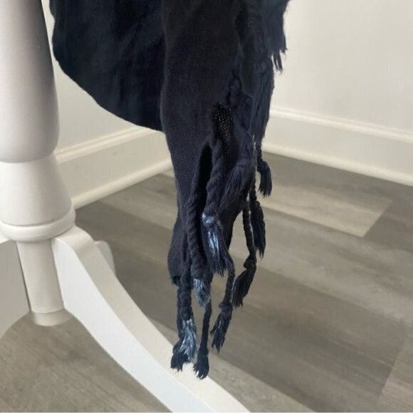 Just Bee Queen Tulum Skirt Black Linen Asymmetrical Boho Beach XS - Picture 9 of 13